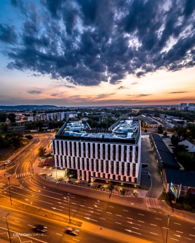 zdjęcia z drona Kraków