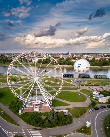 zdjęcie z drona Kraków