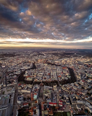 panorama kraków 360 z drona