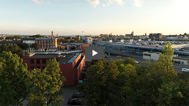 Widok z 6 piętra <br>Klient: Hines Polska sp. z o.o. <br>Zdjęcia: Krzysztof Kalisz